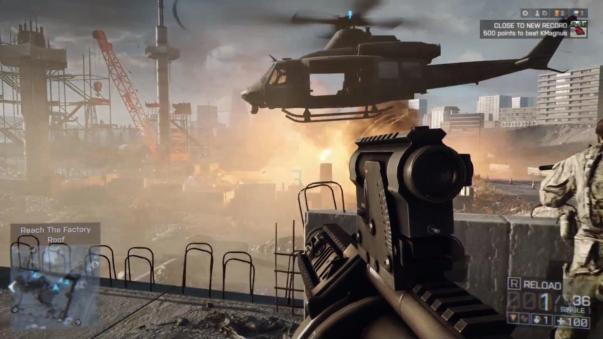 Найди 10 отличий между BF3 и BF4