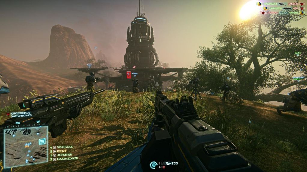 В сеть попали скриншоты PlanetSide 2 #PS4